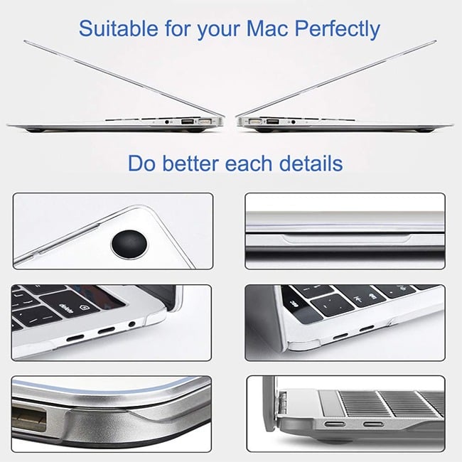 WiWU Crystal Shield Case For MacBook Air 13-inch 2020