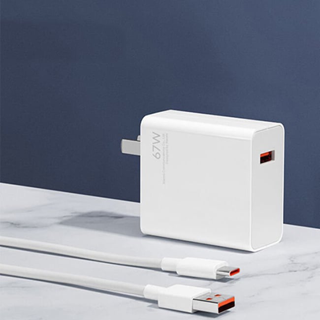 Xiaomi 67W Type-C Fast Turbo Charger with Type-C Cable