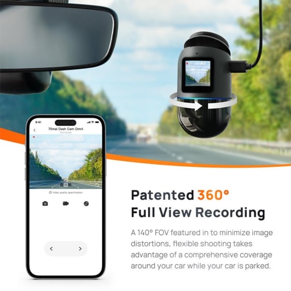 Xiaomi 70mai Omni 64GB Dash Cam