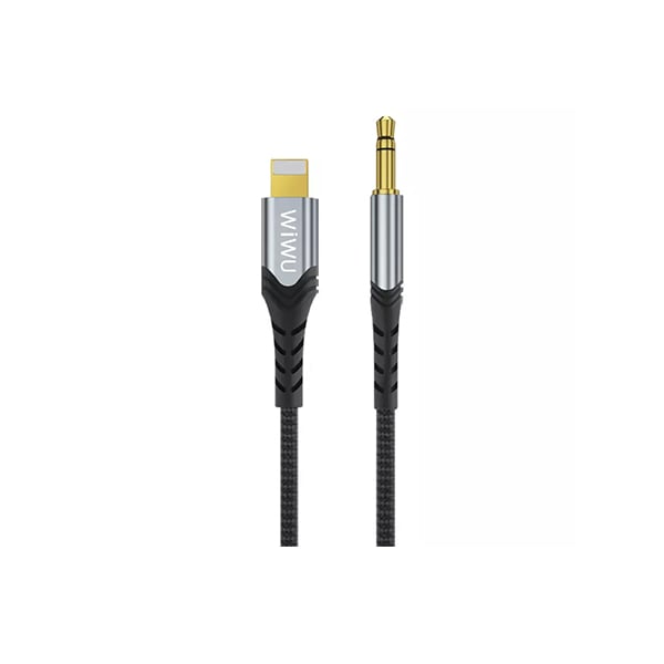 WiWU YP02 3.5mm to Lightning AUX Stereo Adapter Cable