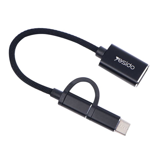 Yesido GS02 Super Fast 2-in-1 OTG Adapter