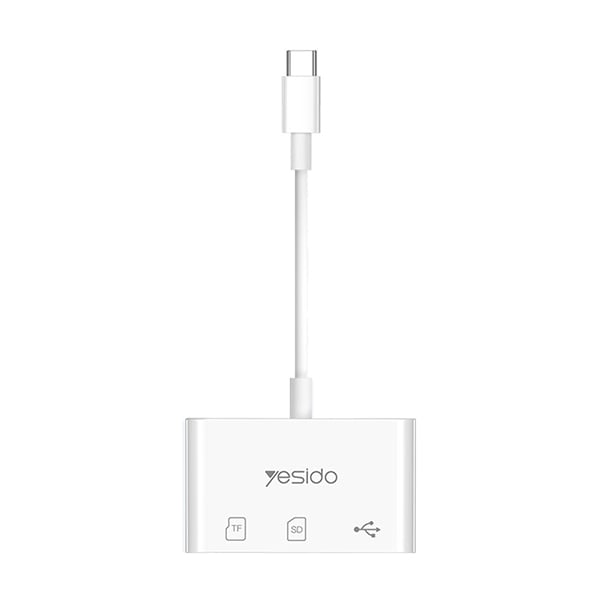 Yesido GS16 Type-C to USB 3.0 + TF Card OTG Adapter