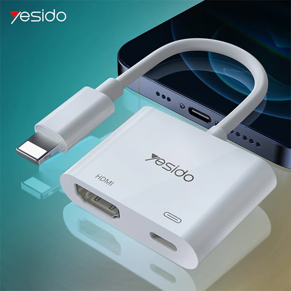 Yesido HM06 Lighting to HDMI Audio & Video Adapter