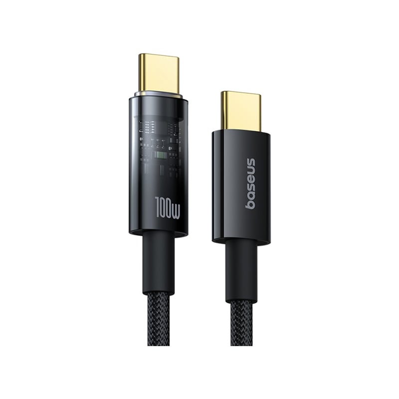 Baseus Explorer Series 100W Auto Shutdown Fast Charging Type C to Type-C Cable