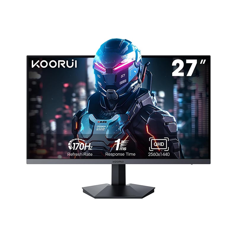 KOORUI GN07 27 inch 170Hz QHD IPS 2560x1440p GAMING MONITOR