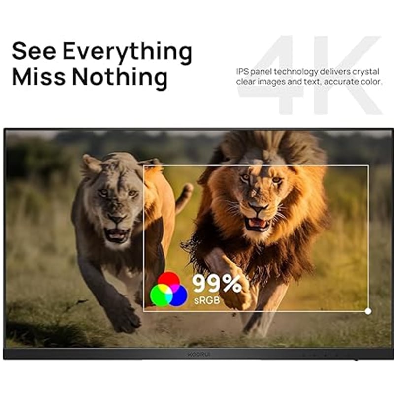 KOORUI N07 27 inch 60HZ 4K UHD IPS 3840x2160p Gaming Monitor