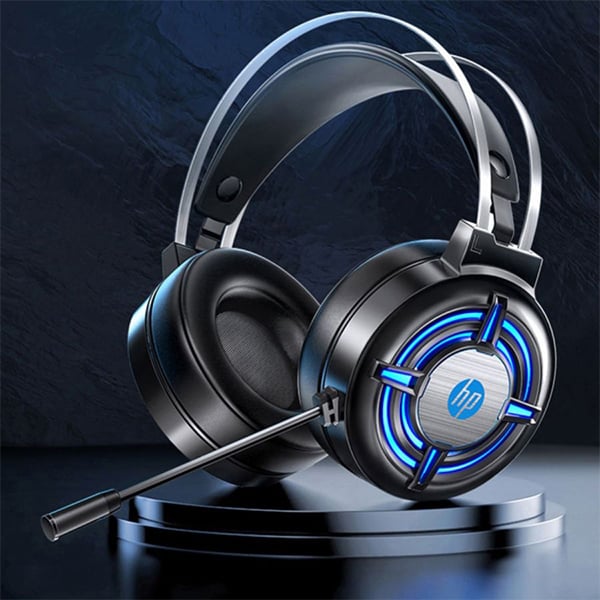 HP H120 3.5mm + USB 2.0 Wired Over-Ear Gaming Headset