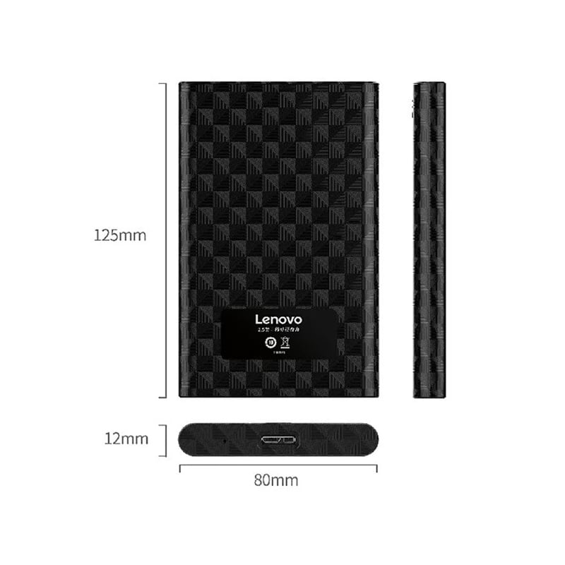 Lenovo S-02 2.5 inch USB3.0 Hard Drive Enclosure
