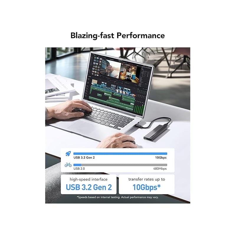 Lexar E300 M.2 NVMe SSD Enclosure