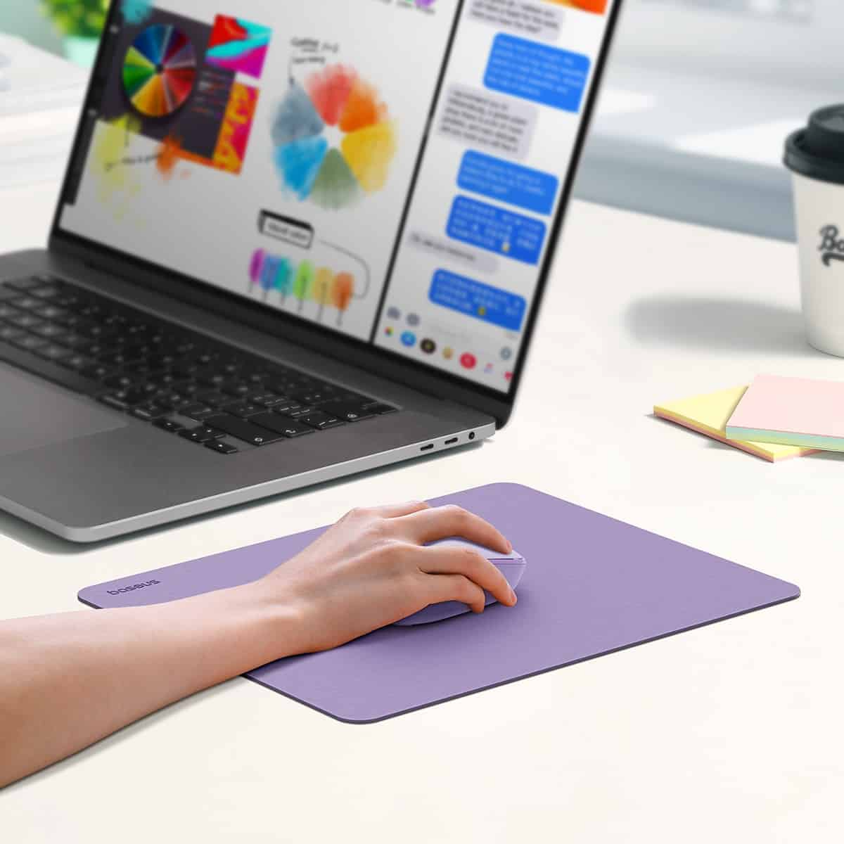 Baseus PU Leather Mouse Pad