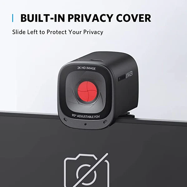 Anker PowerConf C200 2K HD Webcam