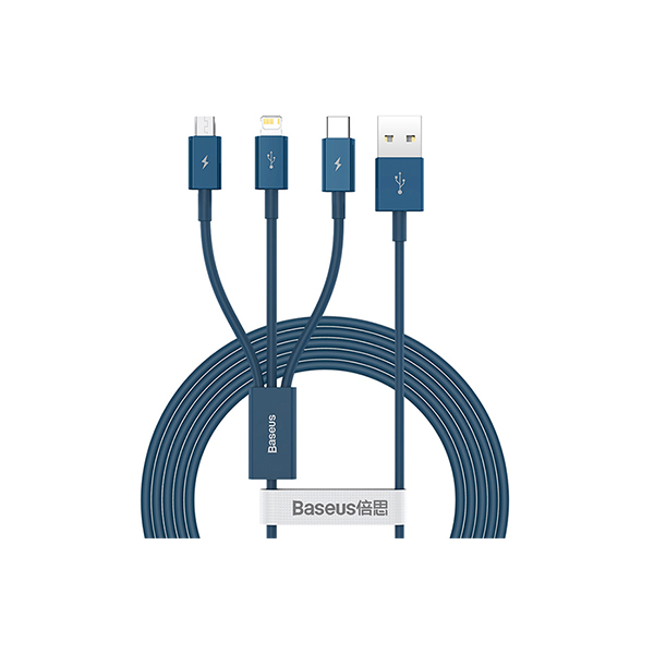 Baseus Superior Series USB To M+L+C 3.5A High Speed Charging Cable