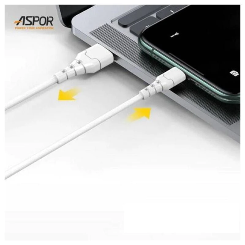 Aspor A100L Fast Charging USB to Type-C Cable