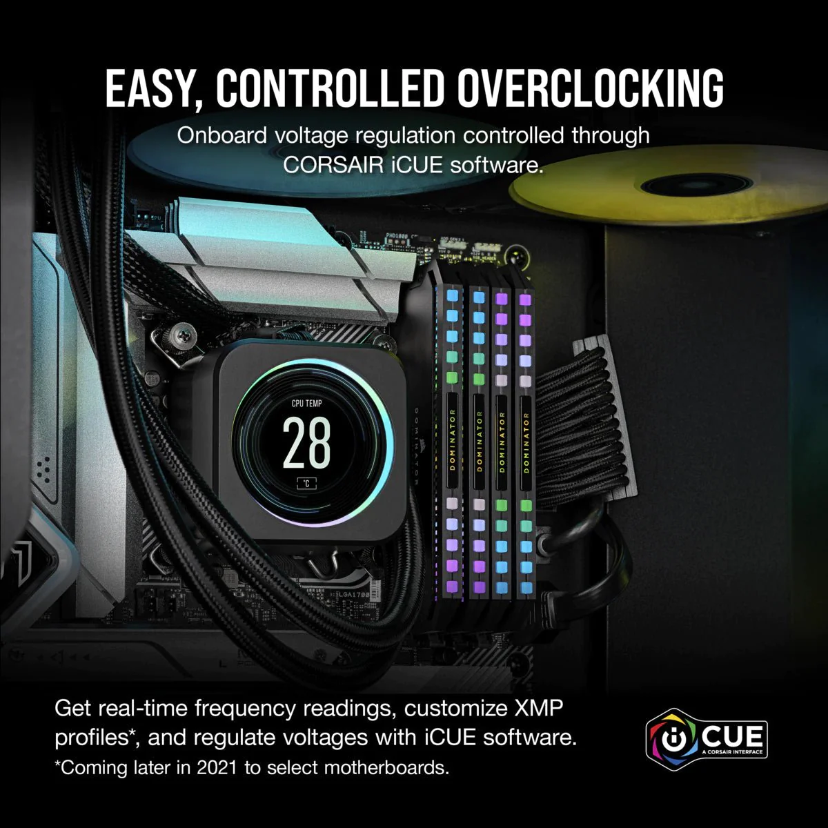 Corsair Dominator Platinum RGB 32GB DDR5 RAM 5600MHz Memory Desktop RAM