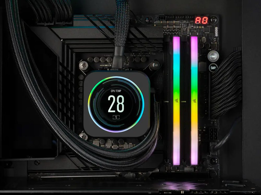 Corsair Vengeance RGB 32GB 2x16GB DDR5 6200MHz CL36 Desktop RAM