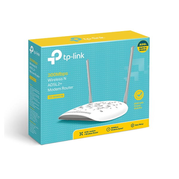 TP-Link TL-WR8961N 300Mbps Wireless N ADSL2+ Router