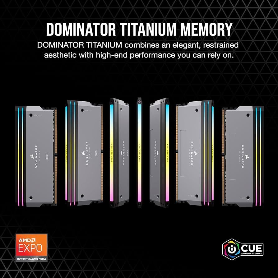 Corsair Dominator Titanium 32GB 2x16GB DDR5 6000MHz CL30 SODIMM RAM