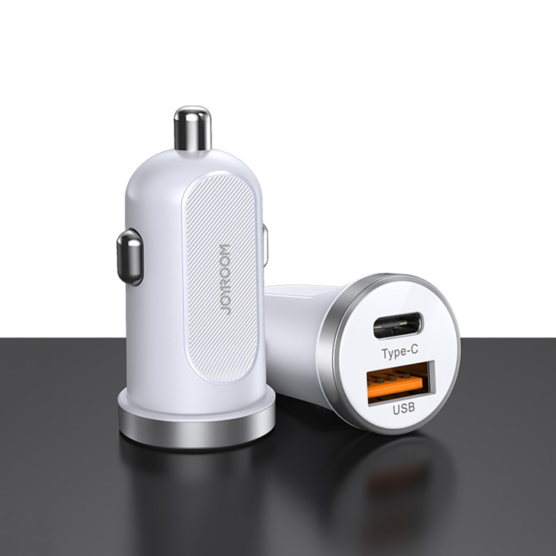 Joyroom C-A08 30W Mini Dual Port Car Charger