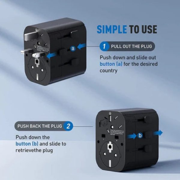 Anker A9212K11 312 30W 3 USB Ports Outlet Extender