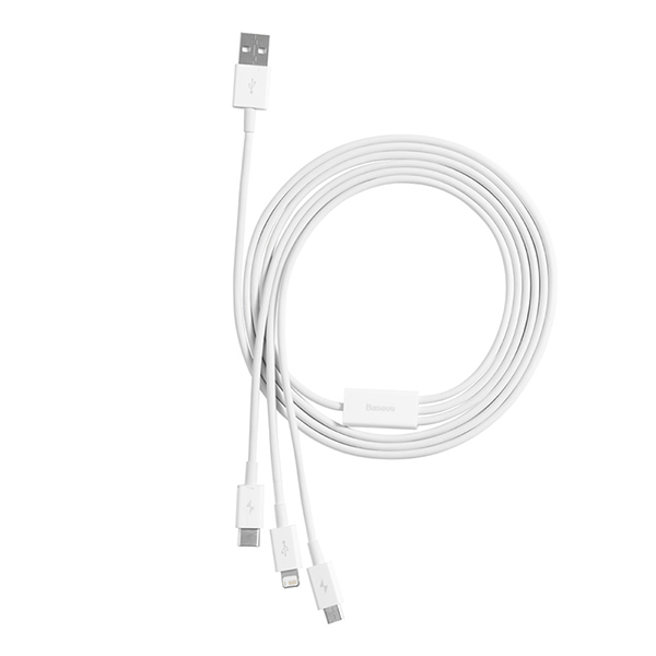 Baseus Superior Series USB To M+L+C 3.5A High Speed Charging Cable