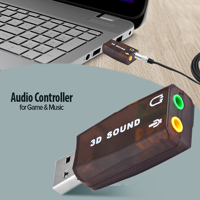 USB 5.1 Sound Audio Controller