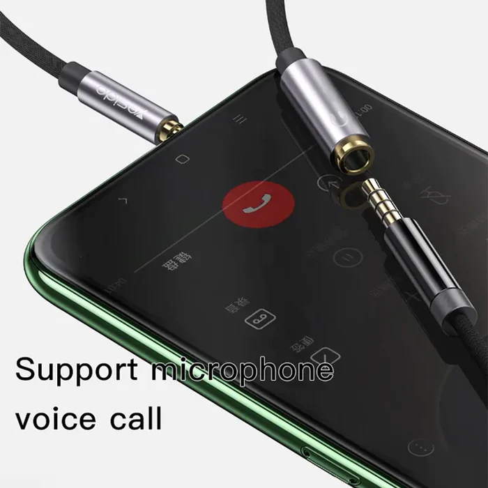 Yesido YAU26 3.5mm Male To 3.5mm Female Audio Cable