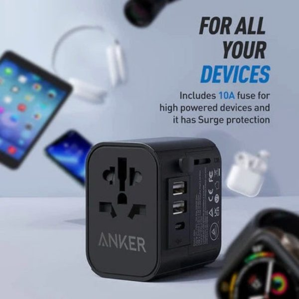 Anker A9212K11 312 30W 3 USB Ports Outlet Extender