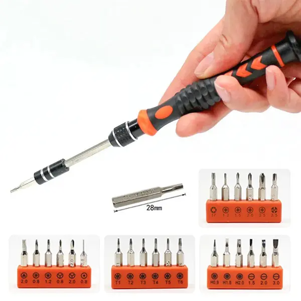 DIYFIX 28 in 1 Multi-Function Screwdriver Bit Set