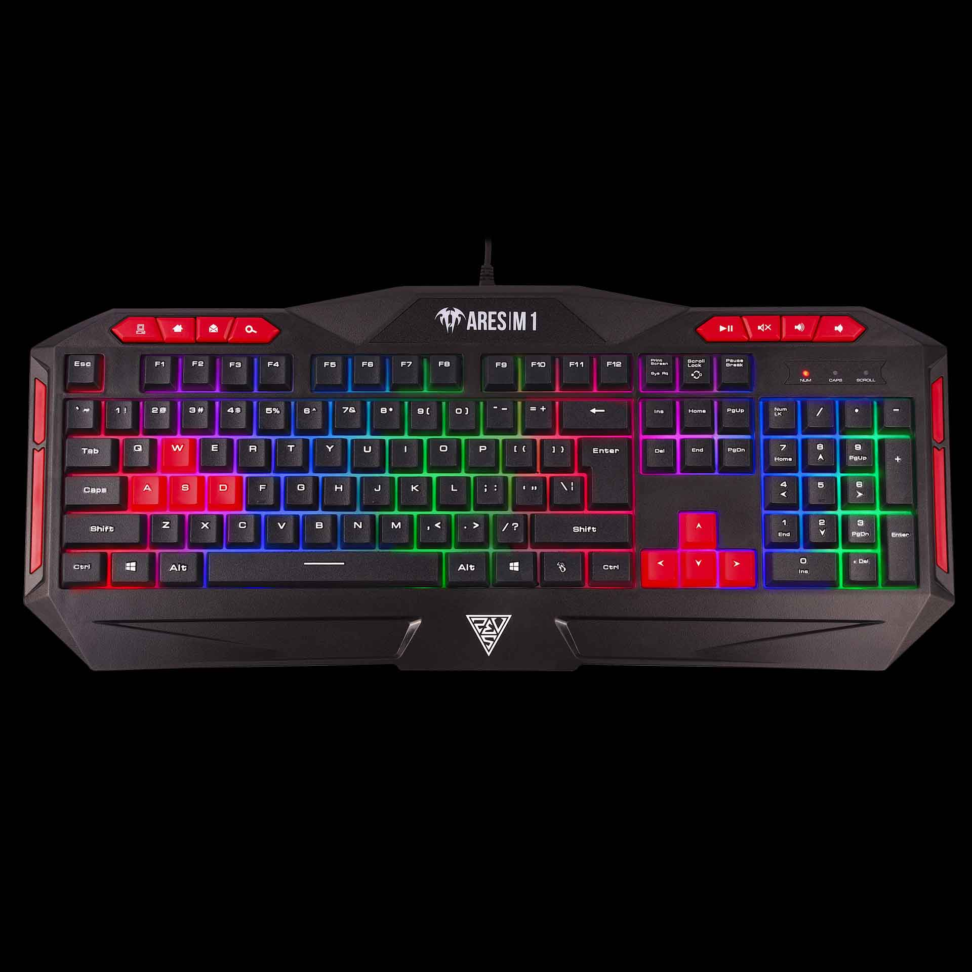 Gamdias Poseidon M2 4 in 1 Gaming Combo
