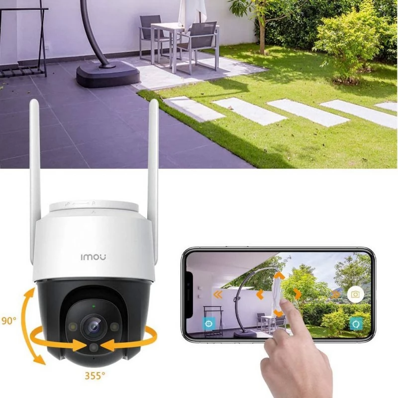 Imou Cruiser 4MP Full Colour Night Vision Pan-Tilt Camera