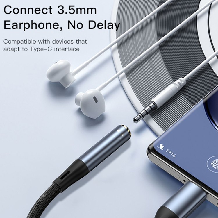 Yesido YAU38 Type-C to 3.5mm Audio Adapter