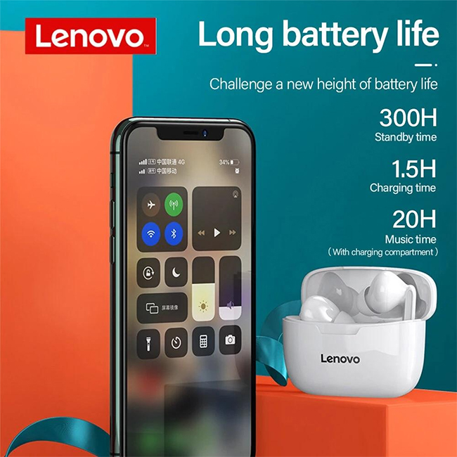 Lenovo Thinkplus XT90 Bluetooth Earbuds