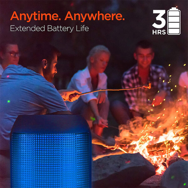 HyperGear RaveMini Wireless LED Speaker