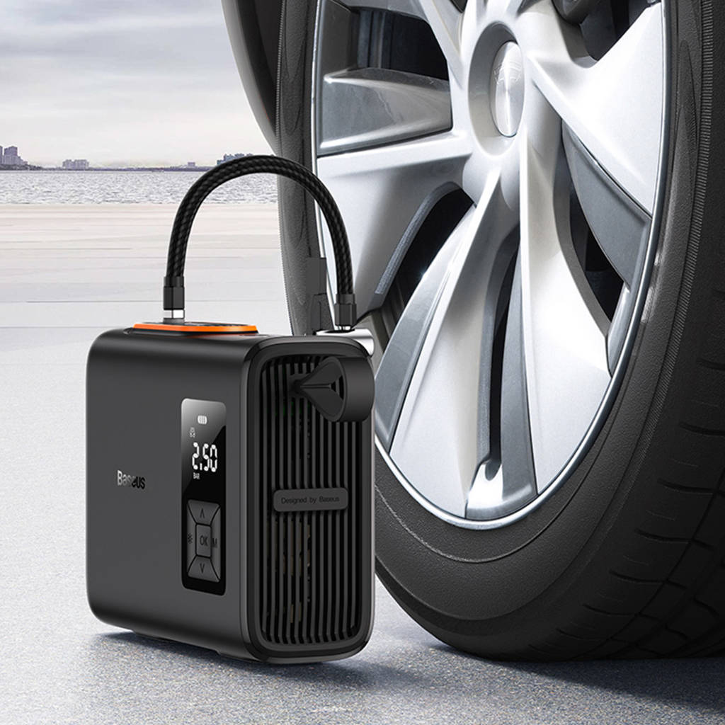 Baseus Mega EnergyPump Series Dual Cylinder Wireless Inflator Pump