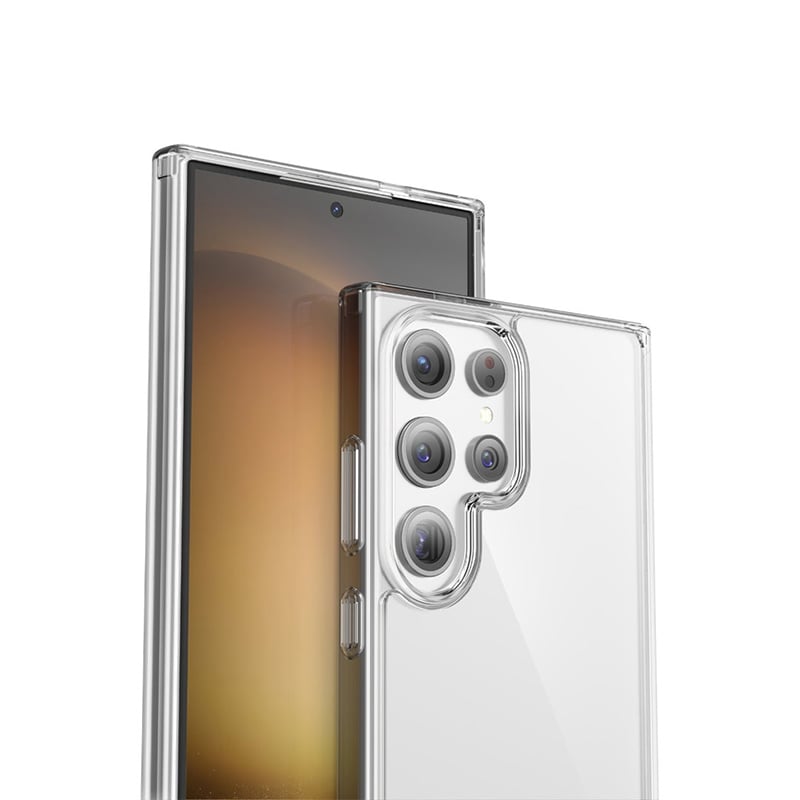 Green Lion Crystal Clear Case for S24 Ultra
