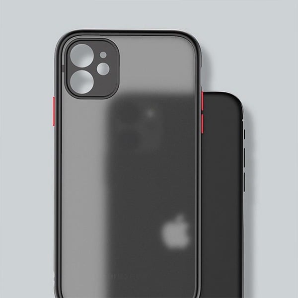 iPhone 12 Camera Lens Bumper Protection Hard Case