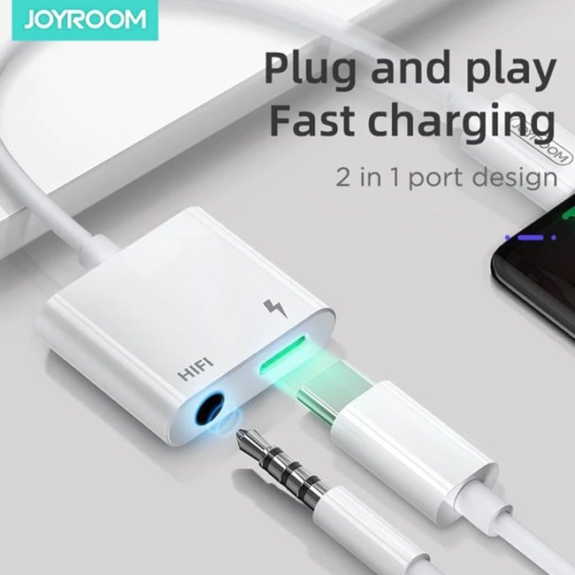 Joyroom SH-C1 Type-C To HIFI+PD Audio Converter