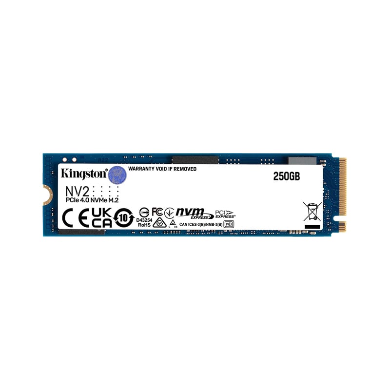Kingston NV2 M.2 250GB PCIe NVMe Internal SSD