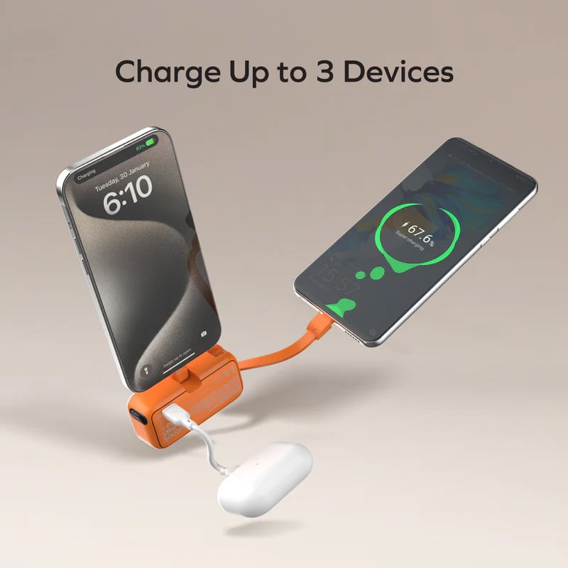 Momax 1-Power Mini 3-in-1 20W 5000mAh Power Bank
