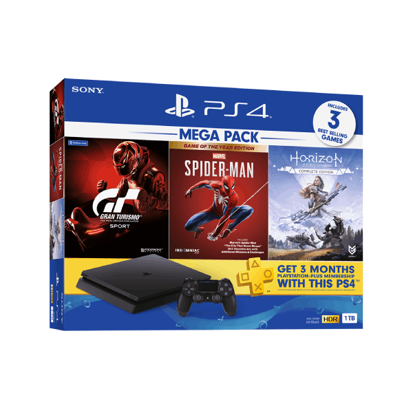 Sony Playstation 4 Mega Pack 3 - 1TB