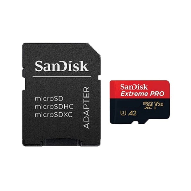 SanDisk Extreme PRO SDXC 256GB UHS-I 140MB/s Memory Card with Adapter