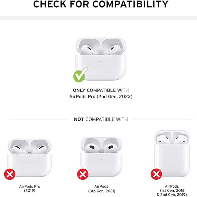 UAG Rugged Silicone Case for AirPods Pro 2nd Gen