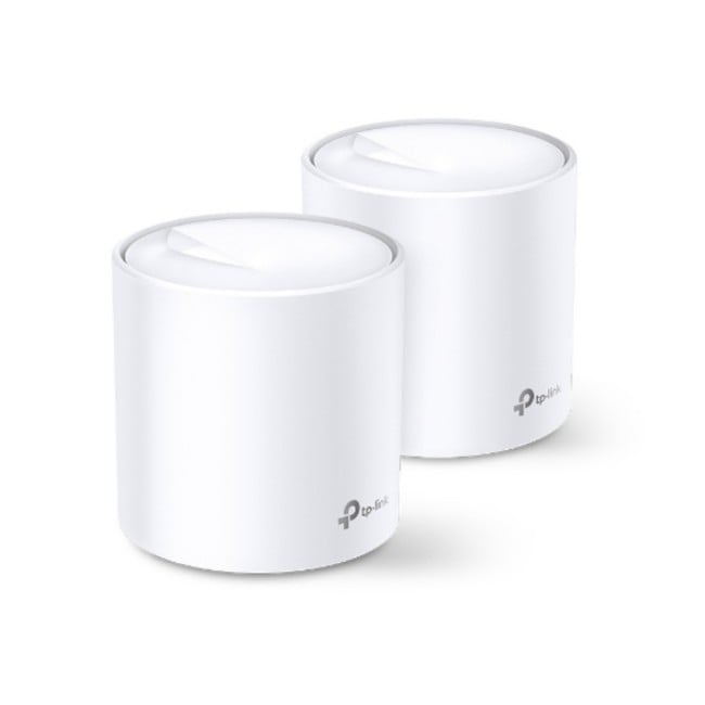 TP-Link Deco X60 AX3000 Whole Home Mesh Wi-Fi 6 System - 2 Pack