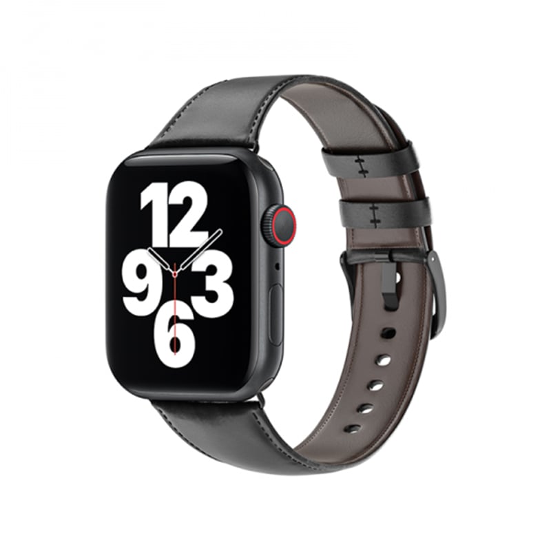 WiWU Crazy Horse Leather Strap For Apple Watch 45MM