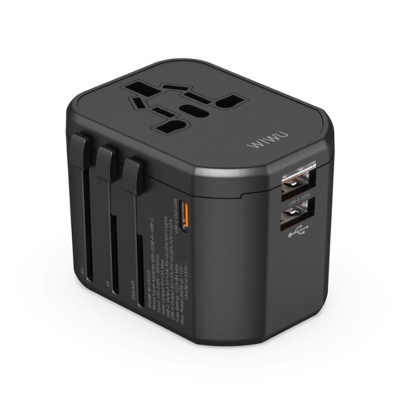 WiWU 4-in-1 20W Universal Plug Adapter
