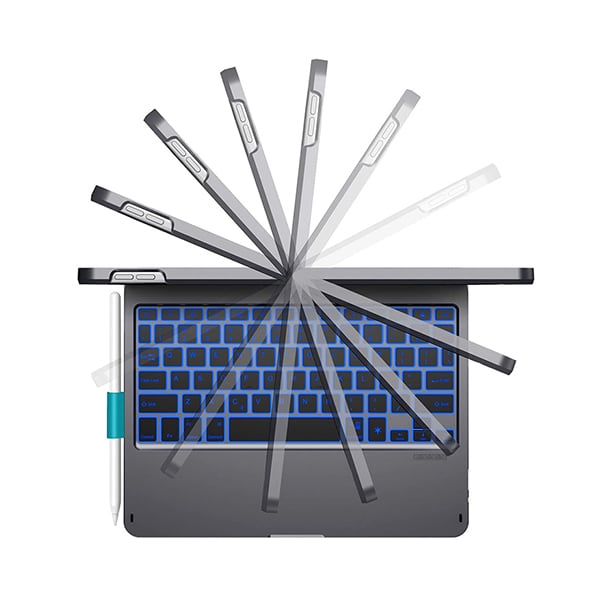 WiWU Waltz Rotating Wireless Keyboard for iPad Air 5 10.9