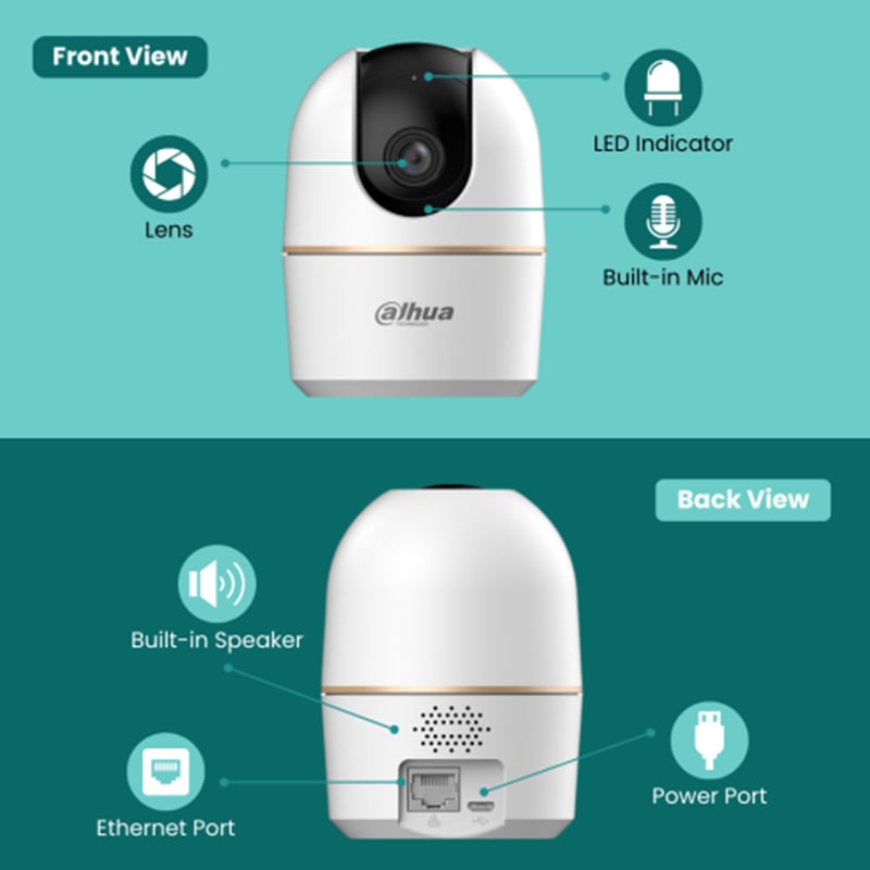 Dahua H2A Wifi Camera