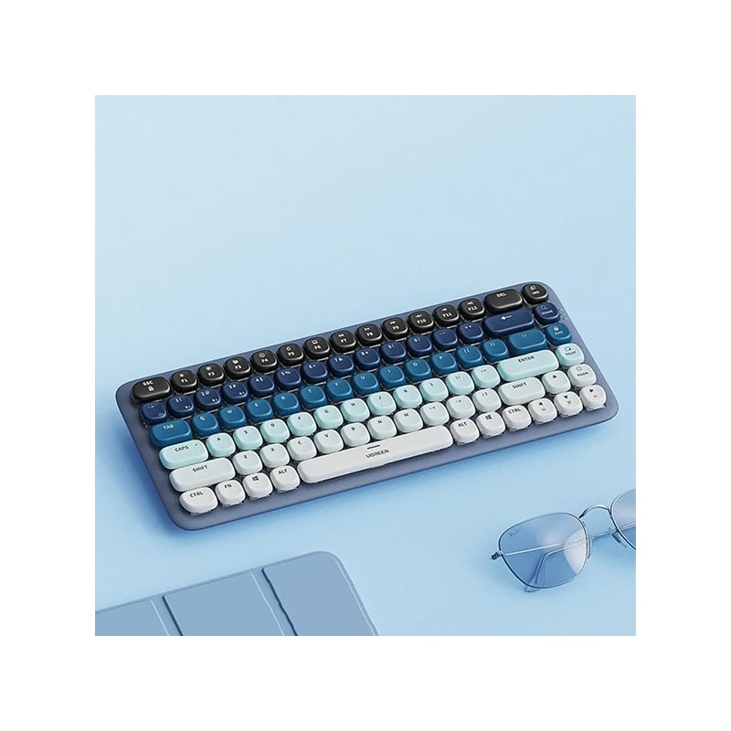 Ugreen 90755 KU101 FUN+ Bluetooth/USB-C Wireless Mechanical Keyboard with Backlight