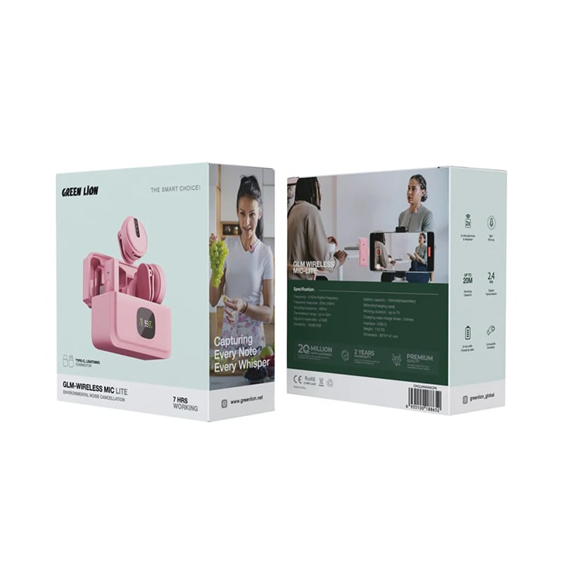 Green Lion GLM-Wireless Mic Lite with Environmental Noise Cancellation