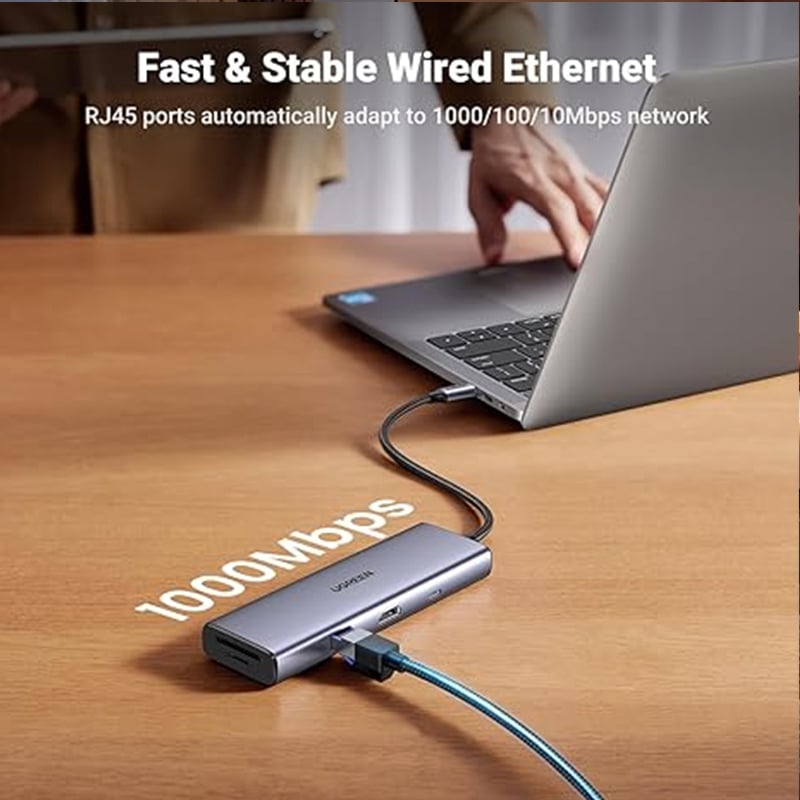 UGREEN 15375 9-in-1 USB Multifunction Hub Adapter